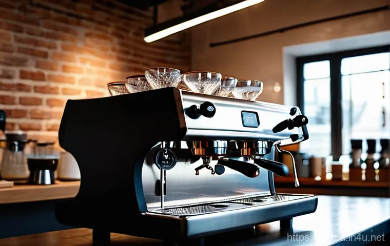 현대 다과 카페 - **A Vibrant Lisbon Morning in a Specialty Café:**
    A bright, inviting specialty coffee shop in Li...